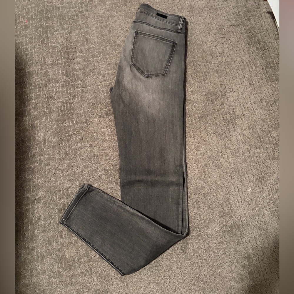 Kut from the Kloth High Rise Toothpick Skinny Black Jeans